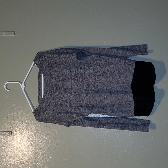 DANSKIN NOW Activewear Long Sleve Workout Tunic Top - Picture 1 of 5